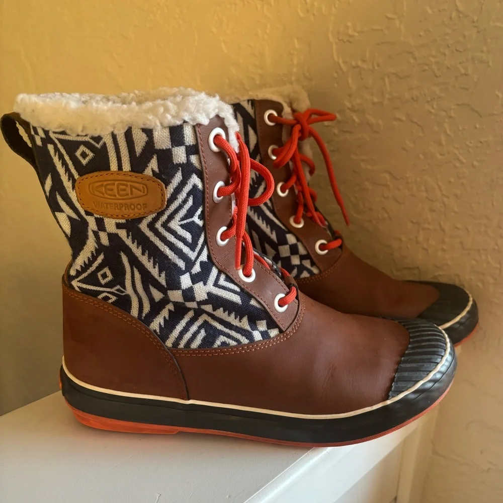 Keen ELSA Mid Winter Boot Waterproof Outdoor EUC